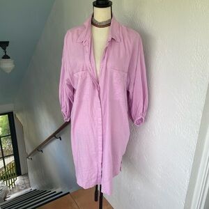 Young Fabulous & Broke Lavender Midi Dress